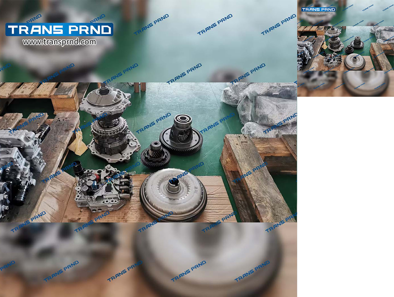 JF414E Internals and valve body 内件和阀体