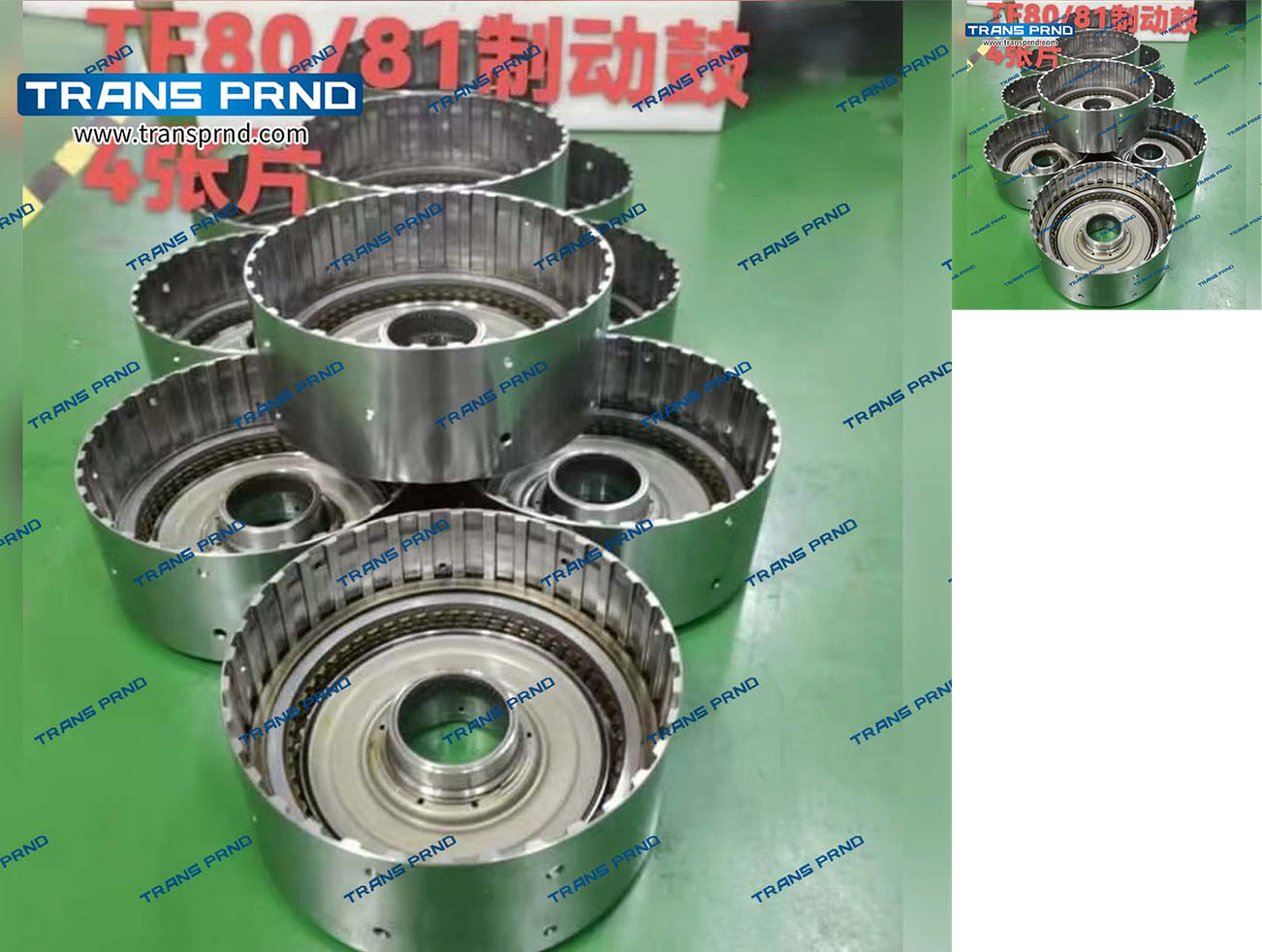TF80SC Brake drum 制动鼓