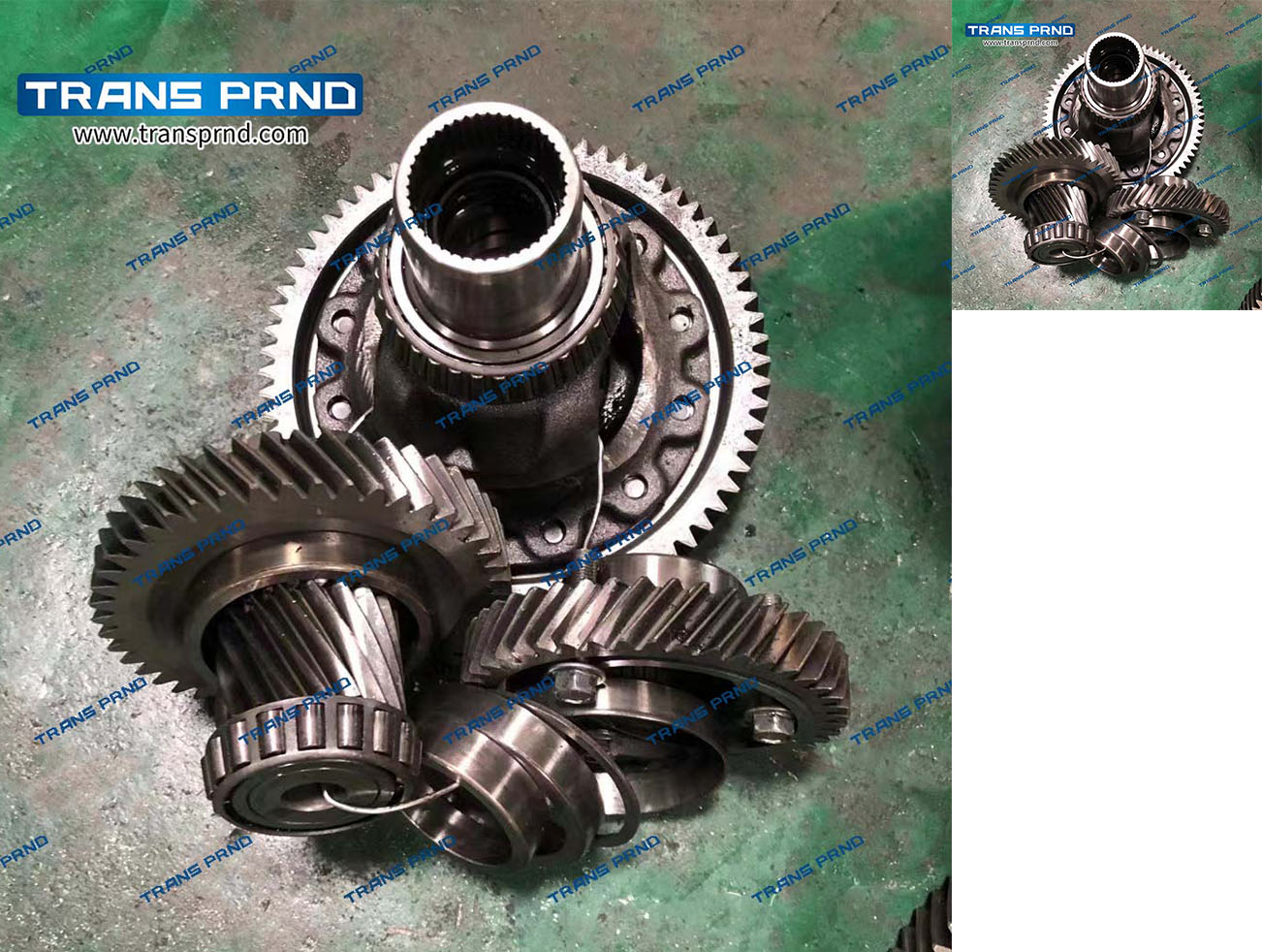 U660E differential 17:70 差速器17:70