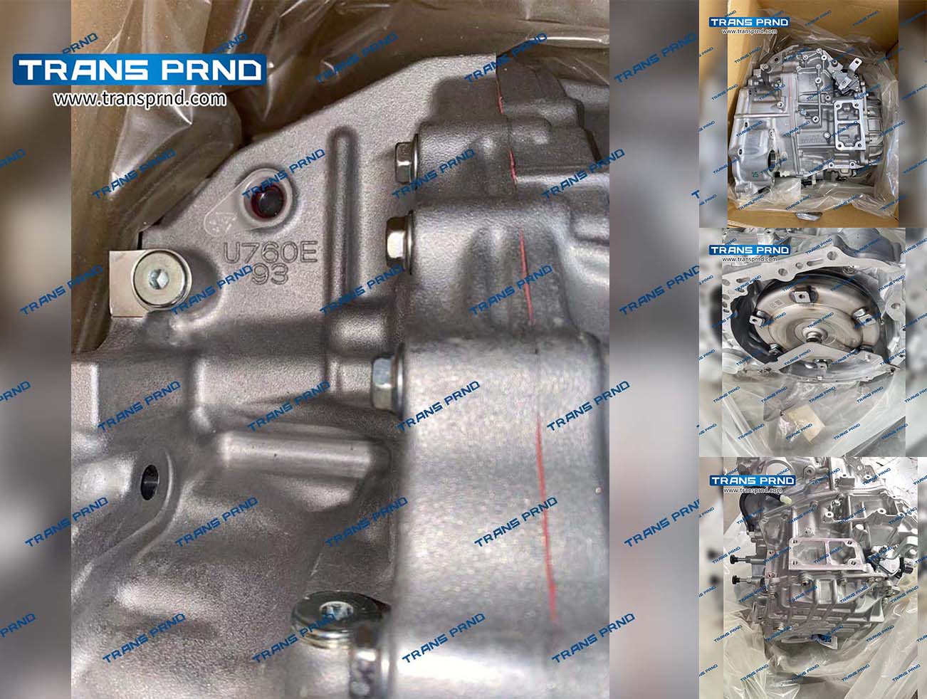 U760E Gearbox assembly 变速箱总成