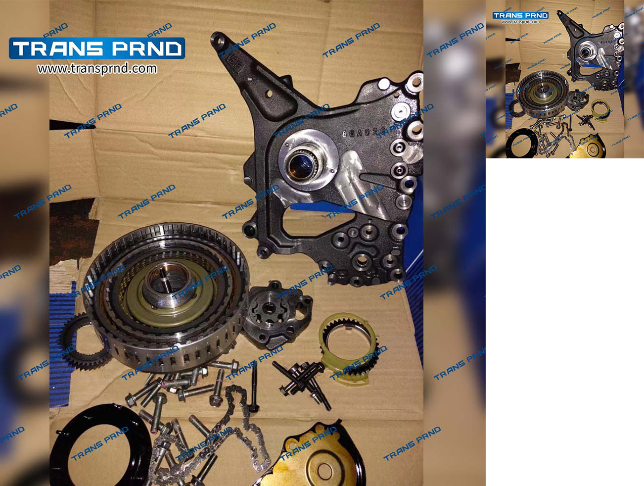 8G45 BMW Oil pump with reverse shift clutch 宝马油泵加倒挡离合器