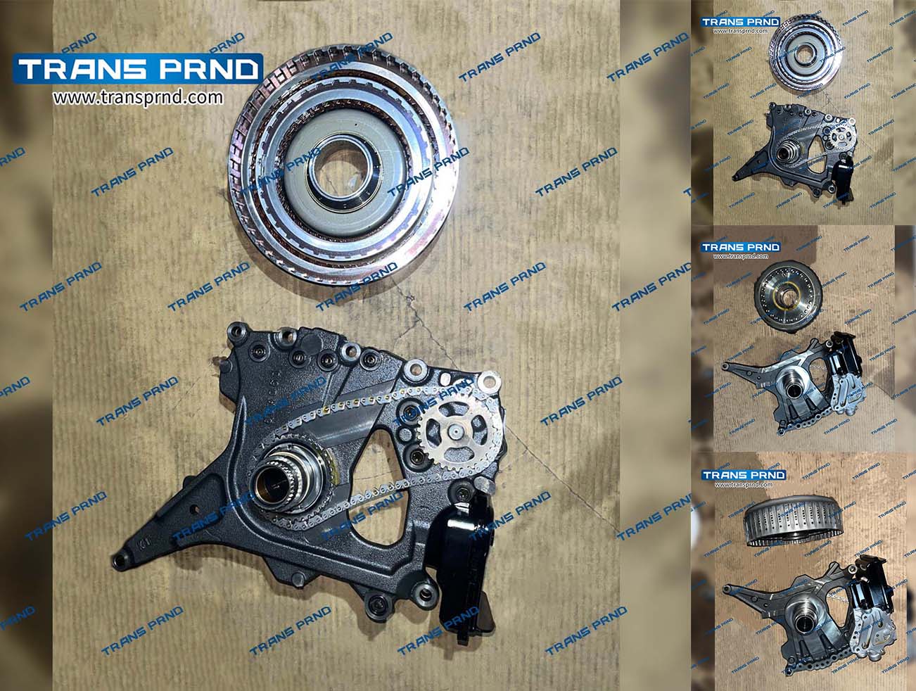 8G45 Changan oil pump with reverse gear clutch 长安油泵加倒挡离合器