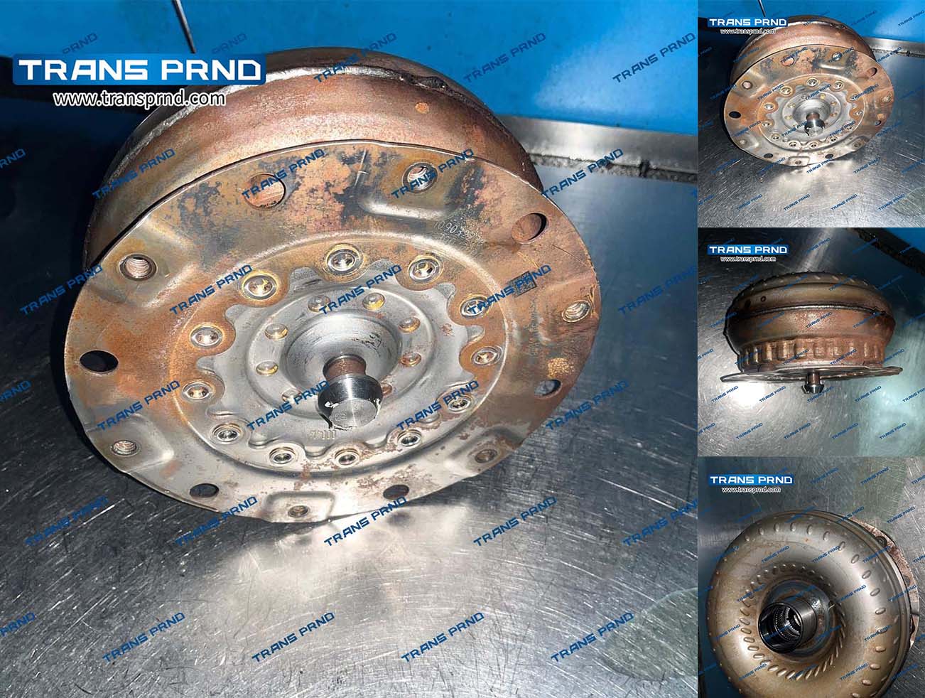 8HP45  BMW new split torque converter 宝马新拆变矩器