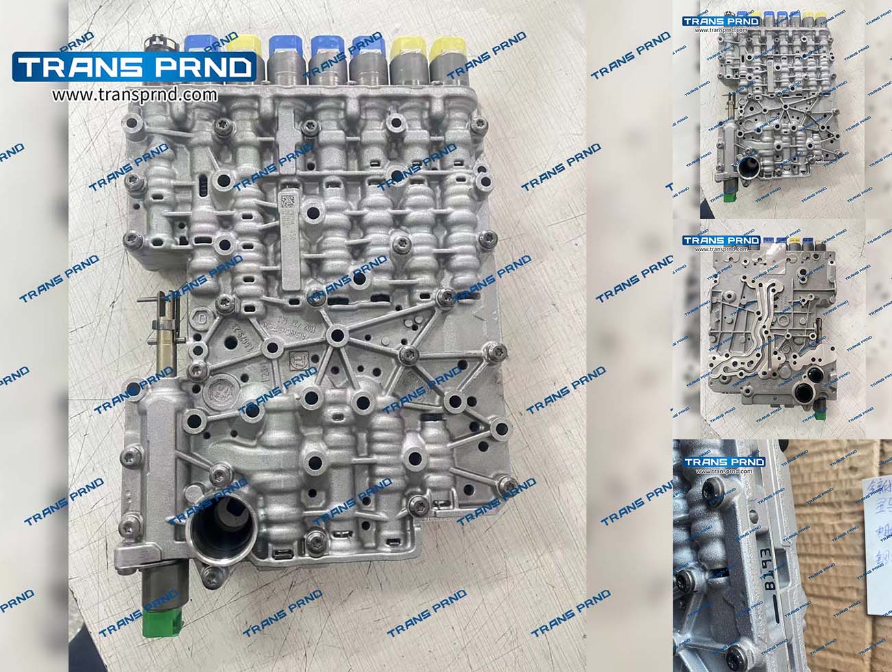 8HP50  Newly removed BMW valve body  新拆宝马阀体