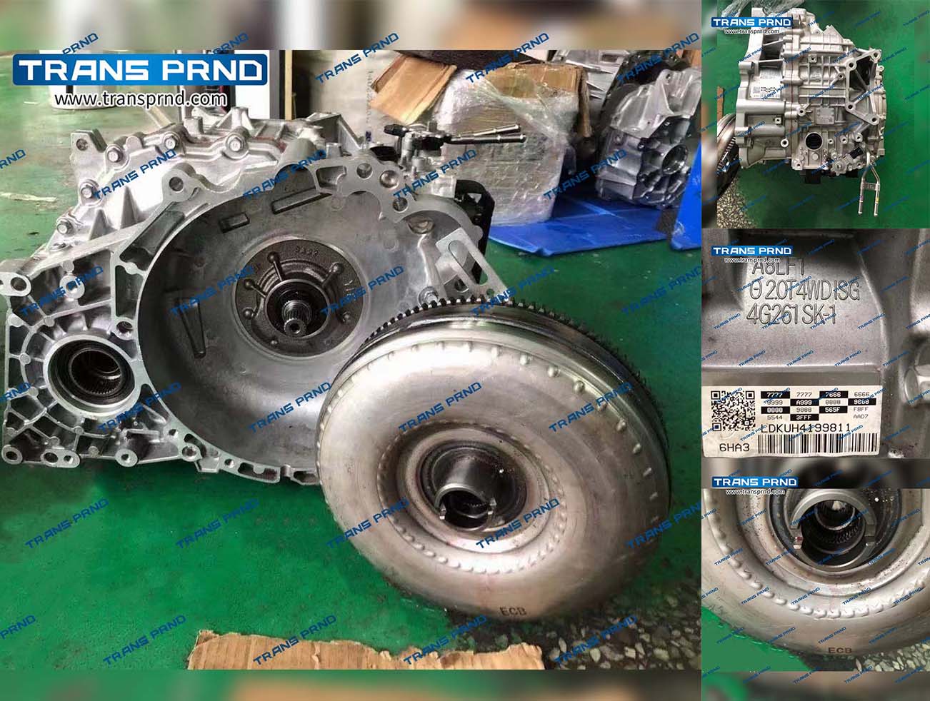 A8LF1  Four-wheel drive transmission  四驱变速箱
